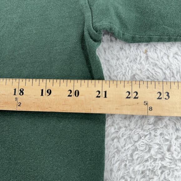 Vintage Green Bay Packers Shirt Mens Large Green NFL Football Nutmeg Mills 90s - Picture 6 of 9